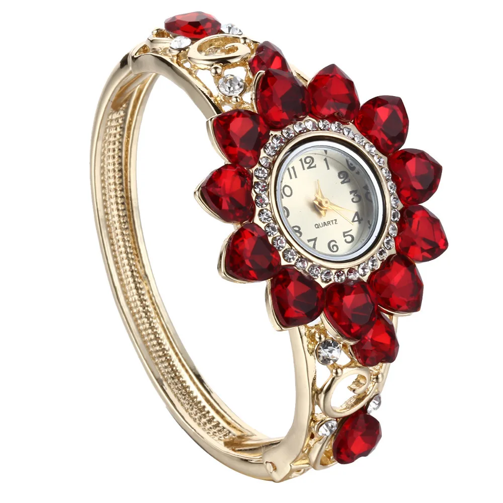 5PCS/Lot Watch For Womens Gold Watches Ladies Suit Women Youth Girls Cheapest Watches