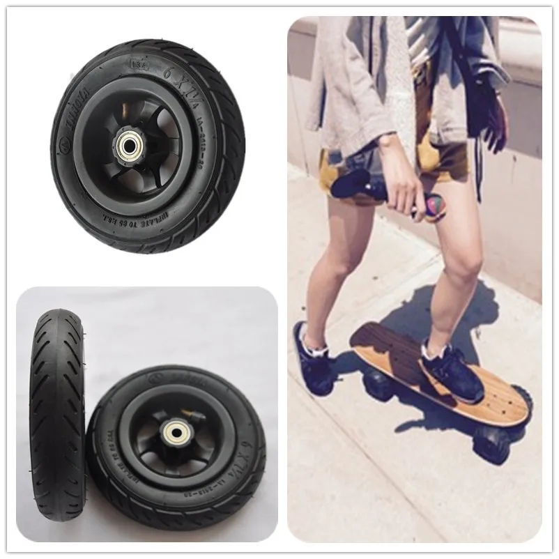 6 Inch Super High Quality Rubber Skateboard Wheel Buy 6 Inch