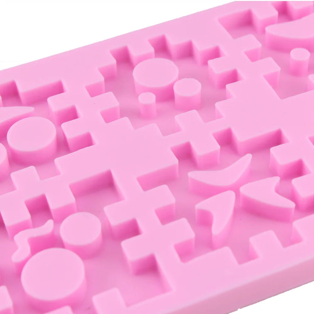 A cube blocks silicone cake mold DIY baking tools liquid cake embossing taobao 1688 agent