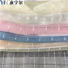 Competitive price printed sheer curtain fabric, tulle fabric ,crepe fabric polyester voile fabric