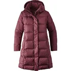 OEM women stylish warm goose down jacket winter long down jacket