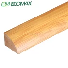 solid bamboo Quarter Round for indoor flooring accessories , carbonized horizontal ,100%bamboo