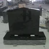 Cheap Price Unique Memorial Stone Monument Black Granite Tombstone