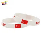 custom country flag sport bangle fashion world up silicon wristband