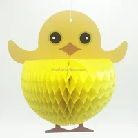 Honeycomb Paper Decorations Animal Design Tissue