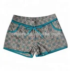 Vintage full printed Women's surf beach shorts