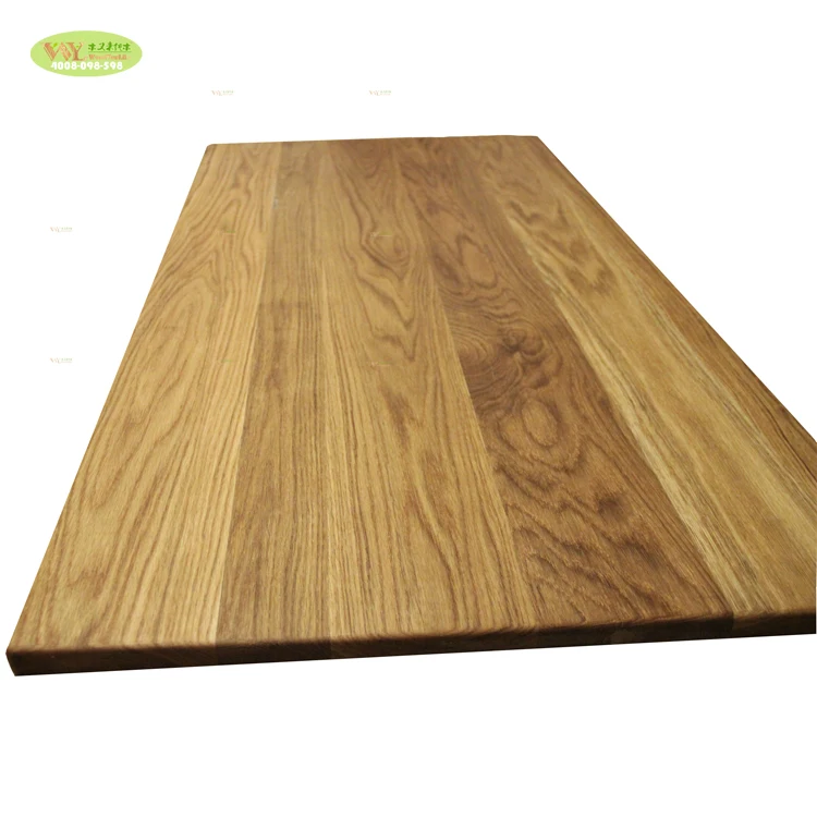 Hot Sale Smooth Surface Full Stave Solid Oak Worktop European