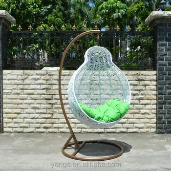Oscilación Huevo Silla Huevo Cápsula Silla De Ratán Sillas Colgantes