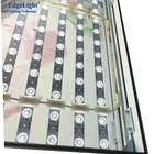 High power led backlight lensed strip light bar lattice backlighting for light box