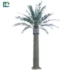 Guangzhou factory direct sale plastic palm trees / fiber large artificial coconut trees