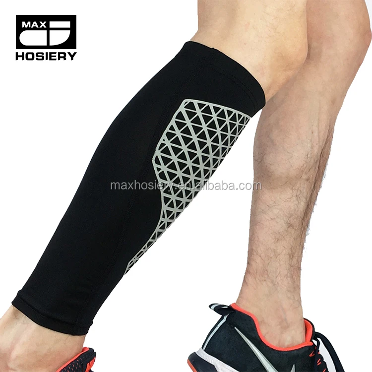 support compression leg sleeve running sports socks shin splint