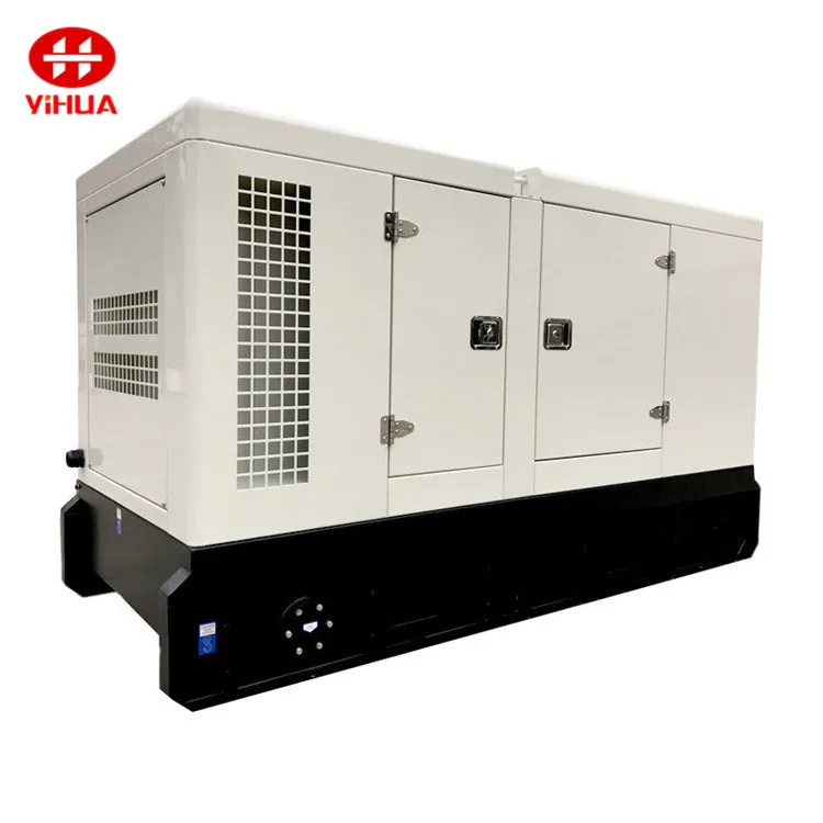 60KVA Silent Type for China Small Water Cooled Diesel Engine with 24V DC Electric Start 95% Efficiency Home Use