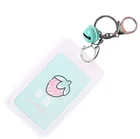 offset printing vinyl Badge Holder ID card hanging holder