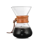 High borosilicate pot pyrex glass coffee maker