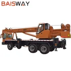 baisway 105kw hydraulic 16 ton lifting ability truck crane for sale