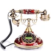 Antique Caller ID corded telephone red