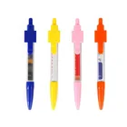 Modern style good writing creative signature promotional plastic ball pen
