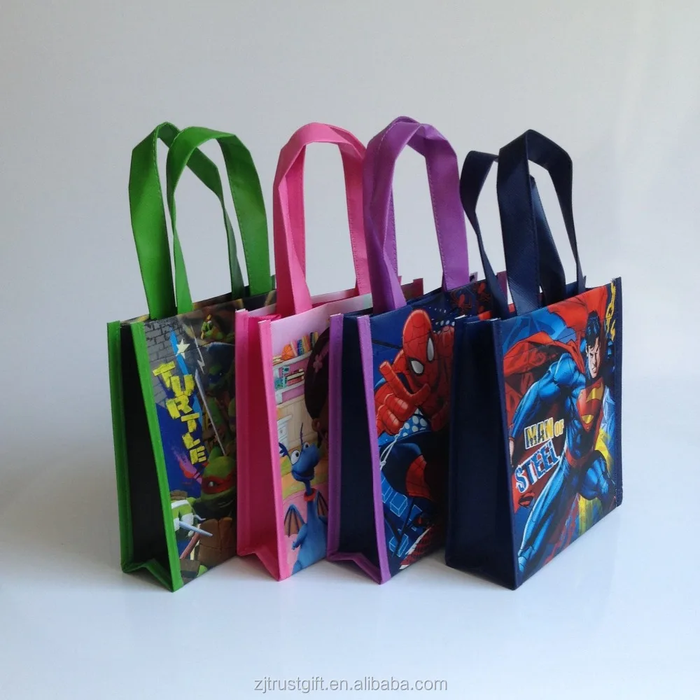 cheap fabric material promotional advertising customized handle