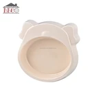 Wholesale Melamine Dog Head Shape Dog Bowl
