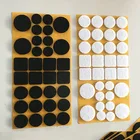 Self-stick furniture felt pad with strong adhesive for chair leg floor protectors