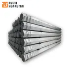 Q195 Q235 Round zinc coating galvanized steel pipe construction material galvanized steel pipe