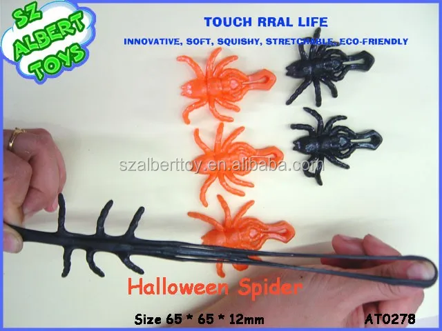 slingshot rubber insect sticky spider toy