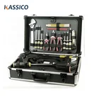 Customized lockable aluminum Hard case aluminum tool carrying case with foam