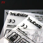Custom Soccer Brand Logo Heat Transfer Printing Label Sticker for Clothing