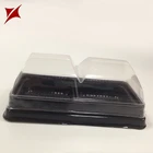 Container Packing Disposable Plastic Cake Box
