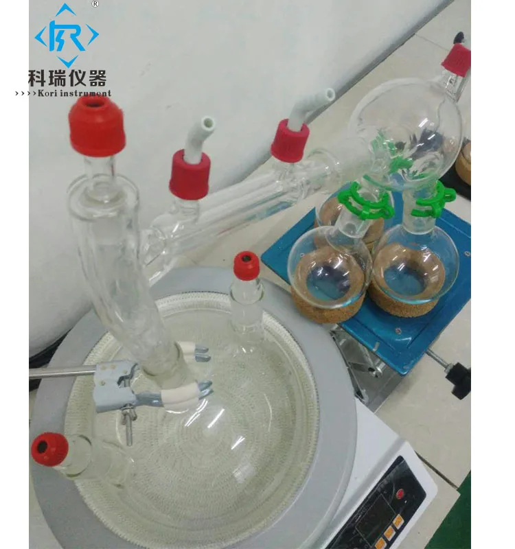 Oil Short path distillation complete kit with cold trap