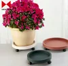13 inch Plant Caddy Stand with Wheels 4 Pack Potted Round Garden Plant Dolly Holder Flower Pot Rack on Rollers