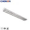Fluorescent Office T8 Louver Electronic Ballast Sheet Steel Housing Grille Light Fitting