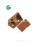 plastic corner bracket for wood cabinet