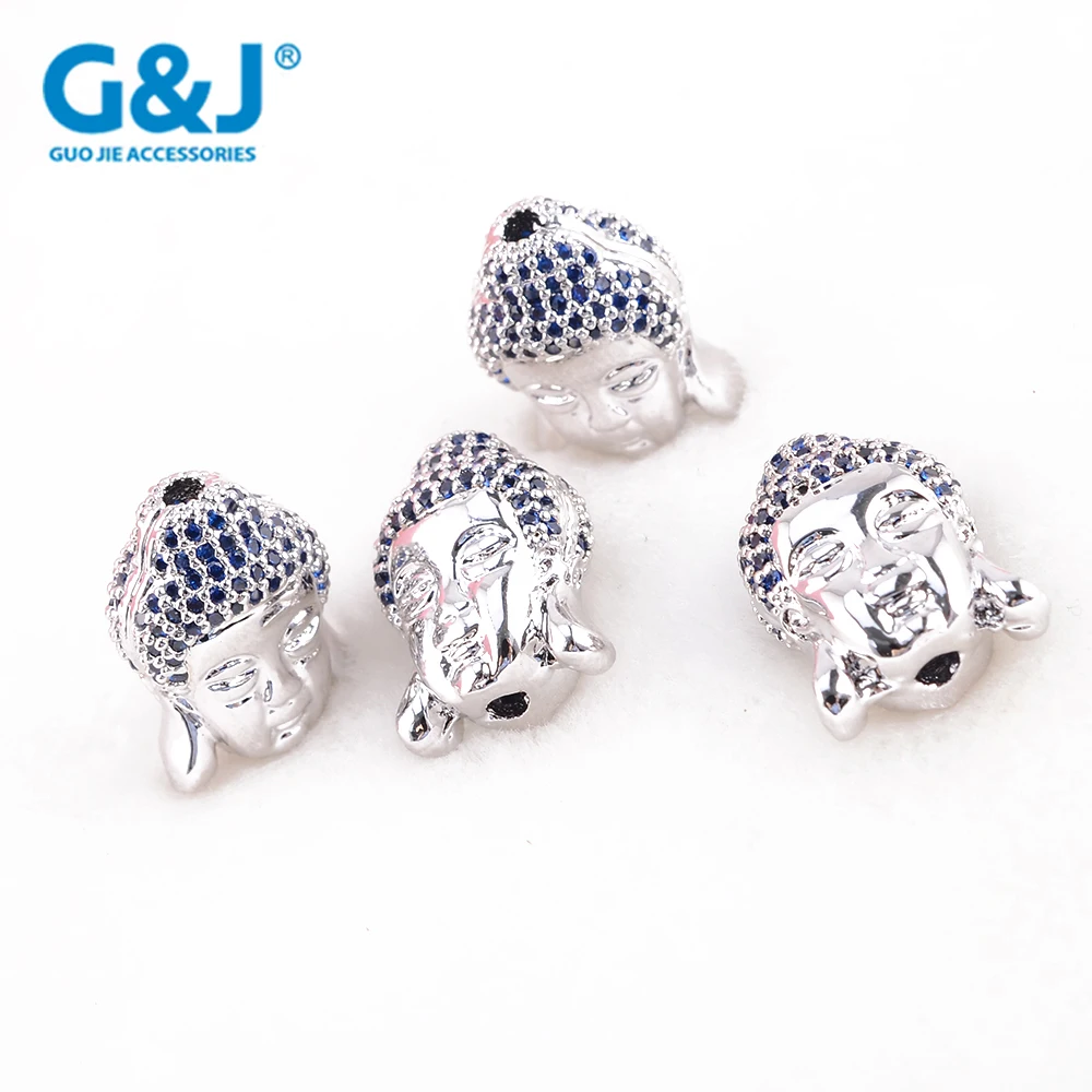 Guojie brand factory micro pave cubic zircon custom acrylic bracelet charm pendant