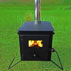 C-11 folding camping wood cooking stoves, portable camping stove boiler