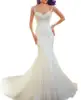 cap sleeve wedding dress long bridal wedding gown backless wedding dress mermaid with train