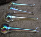 MH-12616 Glass ab drop chandelier parts ab color glass raindrop