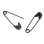 High performance bulk black safety pins assorted 1 large black safety pins mini