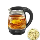 1.7L Cordless Glass Boiler Hot Water & Tea Heater with LED Indicator Light electric kettle