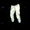 Wholesale Hip Hop Blank Reflective Pants For Men