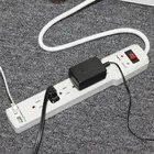 6 Outlet Power Socket Strip Surge Protector with 2 USB Charging Ports