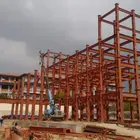 professional prefabricated warehouse steel with metallic roof construction structures