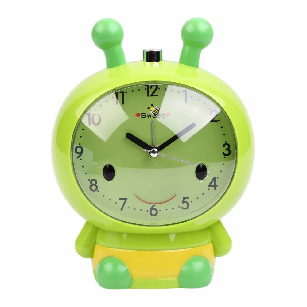 Little Bee Style Sweet Silent Alarm Clock Fashion Personality Lazy Gift For Student Children Alarm Clock Near Bed Necessary