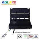 Dmxワイヤレスip65 50ワット100ワット150ワット200ワットrgb rgbw ledフラッドライト用屋外装飾照明