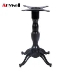 Amywell reproduction industrial adjustable cast iron crank table legs