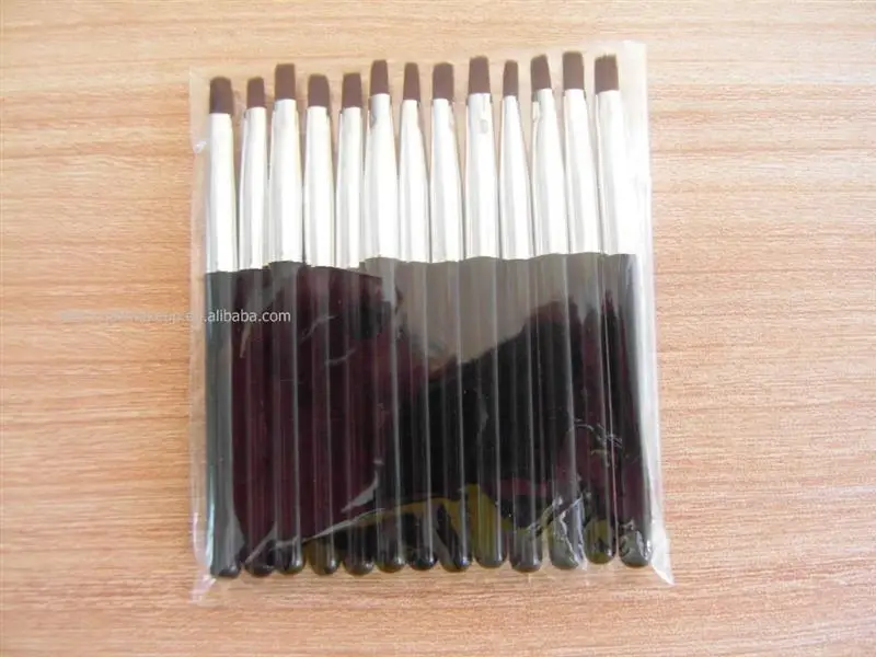 High quality Nylon hair lip brush with Small MOQ