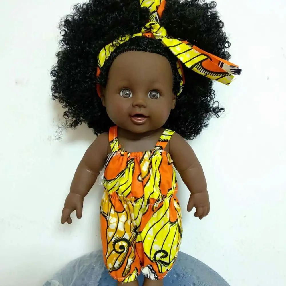 black baby girl doll