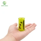 Logo Printed Colorful Compostable 100% Biodegradable Pet Dog Poop Plastic Garbage Bag