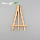 High quality customize decoration display mini wood table paint easels