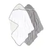 High Quality 100% Organic Cotton Baby Hooded Bath Towel for Kids